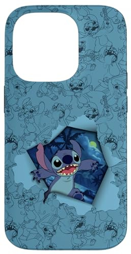 Disney Lilo & Stitch Tropical Breakout mit Engel Hülle für iPhone 14 Pro