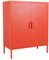 MaximaVida Metallspind Finn Armeegrün 80 x 40 x 102 cm - 2 Regale (Orange)