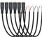 RUNCCI-YUN 6 PCS USB C Stecker Kabel,USB C stecker löten 22AWG 5V 3A 2-Draht USB C Verlängerungskabel für Arduino, LED-Streifen