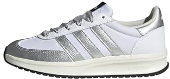 adidas Damen Run 70S 2.0 Shoes Schuhe, Cloud White/Silver Metallic/Off White