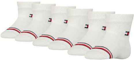 Tommy Hilfiger Unisex Baby Classic Sock, Weiß, 19-22 EU