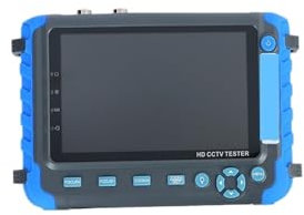 CCTV-Monitortester, Professioneller CCTV-Tester 8MP AHD TVI CVI CVBS Überwachungskamera HD-Koaxialtester Mit PTZ-Controller UTP-Kabeltest DC 12V-Ausgang(IV8C)