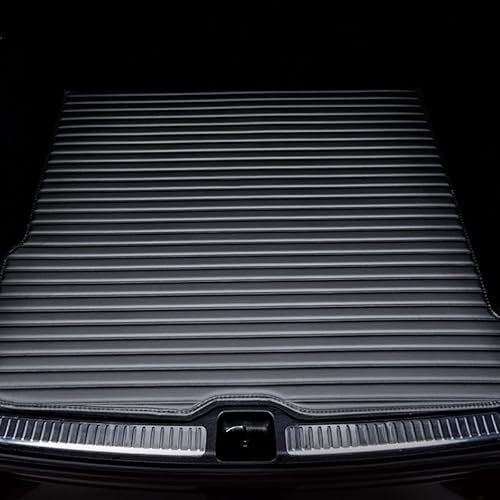 HYLGY Auto Leder Kofferraum Schutzmatte für BMW 5 Series G31 Touring Wagon 7th Gen 2017 2018 2019 2020 2021 2022, Wasserdicht Kratzfeste Kofferraummatten, Kofferraumwanne Interieur Zubehör