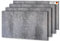 AS Country Stone Wandpaneele in Marmoroptik | 60x120 cm | 4 Stück | PVC Wandverkleidung aus Kunststoffplatten für Küche, Bad & mehr | Küchenrückwand Platte Wandpaneel | LightBeton