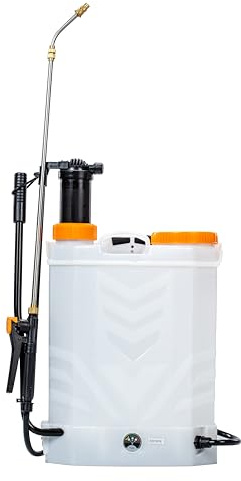 VILLAGER Prime 1621 LI Kabellose Gartenspritze - 12V Akku-Rückenspritze - 14L Tank, Edelstahldüsen, Einstellbarer Druck 1,5-4 bar, bis zu 2,9 L/Min Durchflussrate