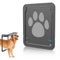 Zanzariera per cani, apertura a ribalta, dimensioni 42,9 x 37,8 cm, porta per cani per zanzariera, porta per animali domestici con serratura, robusta porta per cani e gatti