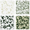 3 Stück Mehrschichtige Camouflage Schablonen Zum Malen. 30 × 30cm Wiederverwendbare Camo Schablonen Zeichenvorlagen DIY Handwerk Farbe Vorlagen Für Wand Home Decor Holz Brennen Leinwand