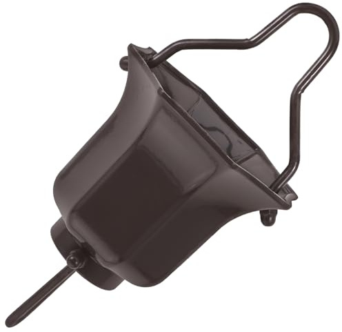 Toddmomy Dekorative Regenkette aus Eisen Schwarz Funktionale Regenwasserumleitungskette Einfach zu Lagern für Garten und Terrasse als Außendeko
