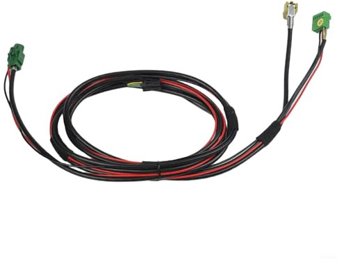 Sawhamale Media 5Q00035726E Faisceau de commutation USB AUX pour Golf 7 MK7 B8 Câble d'interface audio de rechange en plastique et fil