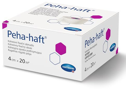 Hartmann Peha Haft Bande de Fixation sans Latex 20 m x 4 cm