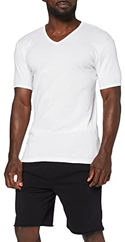 Eminence - Tee-Shirt col V Pur Coton Premium - Taille : 7 - Couleur : Blanc