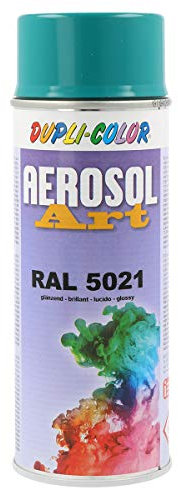 DUPLI-COLOR 722592 Aerosol Art RAL 5021, 400 ml, Glanz
