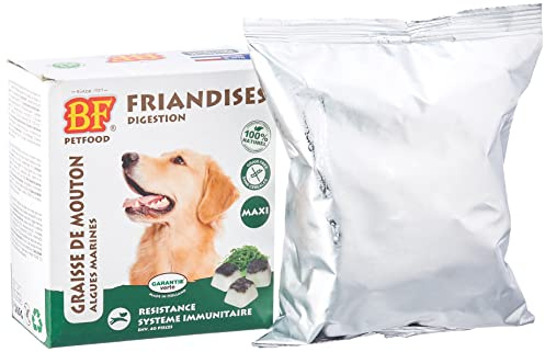Biofood Maxi Alge Leckerlis Bonbon Schaffett für Hunde/Katzen, 40 Stück, Mehrfarbig, 265 g (1 Stück)