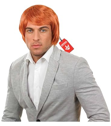 Fun Shack, Ginger Wig, Halloween Costumes for Men | Ginger Wig Costume Included, Perfect for Halloween, Great for Fancy Dress