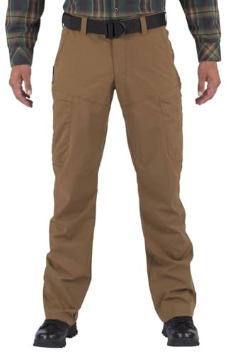 5.11 Tactical Apex Cargo Trousers, Flex-Tac Stretch Fabric, Gusseted, Teflon Finish, Style 74434