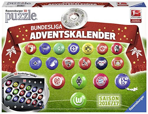Ravensburger 3D Puzzle 11696 - Bundesliga Adventskalender