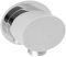 Welfenstein Wandanschlussbogen Anschlußbogen oval chrom H-7F