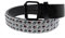 Zac's Alter Ego Punk Skull & Knuckle Dusters on White 3-Row Pyramid Belt
