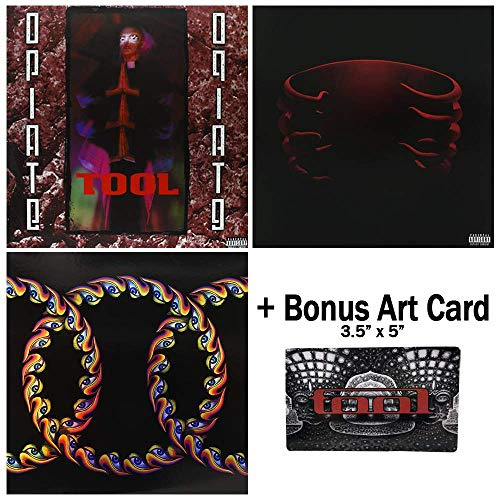 Tool: Vinyl Record Collection - 3 Albums (Opiate/Undertow/Lateralus) + Bonus Art Card