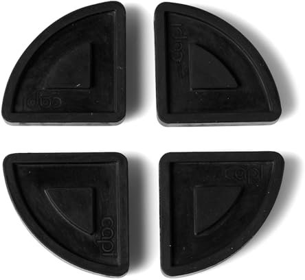Capi Europe - Blumentopfuntersetzer Außen schwarz - 5x5 - Schwarz - CAPI Zubehör