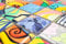 Handmuster Bunte Retro Style Mosaikfliesen POP UP ART Design Wandverkleidung Fliesenspiegel MOS14-1605_m