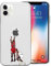 BAI JING Handyhülle für iPhone 11,(6.1 Zoll) Ultra Slim klares Muster Design Telefonabdeckung [LZX20190512]