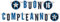 Festone Buon Compleanno Jumbo 294x20cm personalizzabile con adesivi Inter