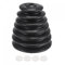 sourcing map Rubber Drill Dust Cover Collector, for Electric Hammer Impact Drill Ash Bowl, Device Tool Accessories, Black