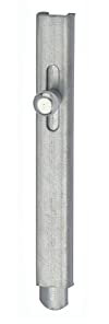 SERRATURA VERTICALE LEGGERA ZINCO A VITE 200MM
