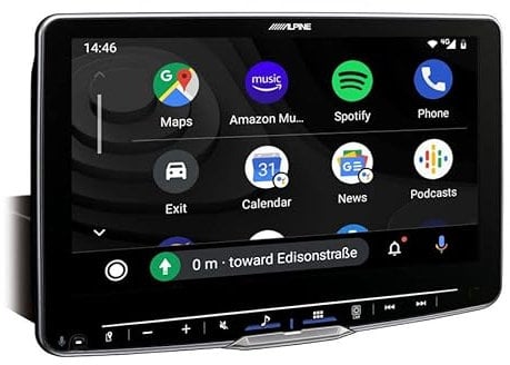 Alpine iLX-F905TRA | Radio de coche con pantalla táctil DAB+ 1 DIN, Apple CarPlay y Android Auto para Ford Transit (desde 2018)