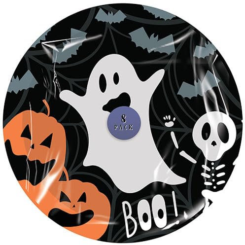 Ditzy Doll Halloween Paper Plates - Party Decoration Tableware Food Kids Decor Setting