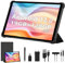 LNMBBS Android 13 Tablet 10 Pulgadas, 19GB RAM+128GB ROM (1 TB TF), Octa-Core 2.0 GHz, 1920 * 1200FHD Tablet, 5G WiFi, BT5.0, 8MP+13MP, 8000mAh, Parental Control Tableta con Funda y bolígrafo (Gris)