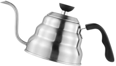 LIFKOME Jarra De Café Hervidor De Doméstico Tetera De Metal Fácil De Sostener Tapa Para Temperatura