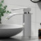 Heilmetz® Wasserhahn Waschtischarmatur wasserhahn bad Wasserfall Mischbatterie Einhandmischer Armatur Waschbecken, Edelstahl Mischbatterie Waschbecken, Heiß und Kalt Einstellbar Wassersparend, Chrom
