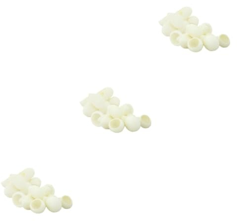 FRCOLOR 600stücke Natürliche Organische Gesichtsreinigung Mit Seidensilk-bällen Für Hautpflege Peeling Und Entfernung Von Mitessern Sanfte Gesichtspflege Und