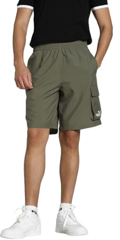 PUMA Herren ESS No. 1 Logo Woven Cargo Shorts 9 Gewebte Shorts, Loden Green, XXL