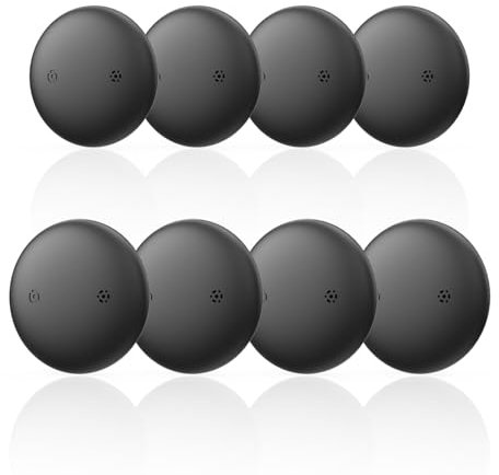 Smart Tag, Schlüsselfinder Koffer Tracker kompatibel mit Apple Wo ist? APP [nur iOS], Key Finder Smarttag für Auto,Koffer,Brieftasche,Fahrrad,Schlüssel,iPhone IP68 Wasserdicht (8 Pack)