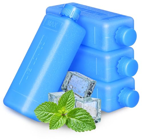 BESPORTBLE Ice Blocks or Fan Portable Pe Ice Blocks for Cooler for Cooler Blue