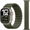 CeMiKa Bracelet Boucle Sport Océan Compatible avec Bracelet Apple Watch 49mm 46mm 45mm 44mm 42mm, Bracelet Respirant en Silicone Conçu pour iWatch Ultra 2 Ultra Séries 10 9 8 7 6 5 4 3 2 1, Vert