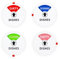 COMNICO Dishwasher Magnet Clean Dirty Sign, 1Pcs Clean Dirty Magnet for Dishwasher with Running and Empty Options with Adhesive Backing No residue 4 Inch Updated Dishwasher Magnet