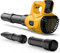 Soffiatore elettrico a batteria compatibile per Dewalt 20 V, batteria 300 km/h, velocità dell'aria, ventola a 6 livelli, per terrazze, prato, polvere, neve