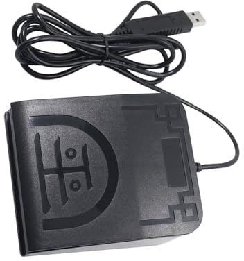 USB Single Foot Pedal 1 Key Program Computer Keyboard with 5 Customs