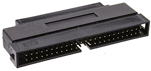 cablewholesale 's interne SCSI Adapter, hpdb68 (Half Pitch DB68) Stecker auf IDC 50 Stecker