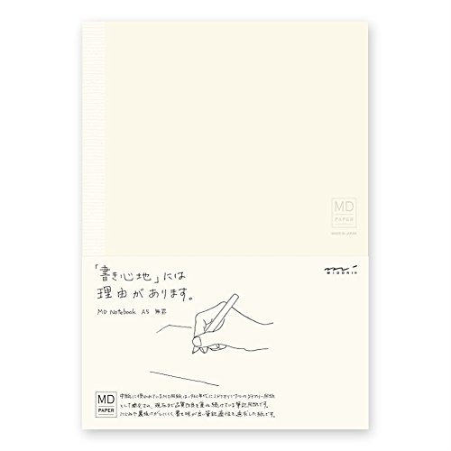 Midori MD Notizbuch, liniert, liniert, A5