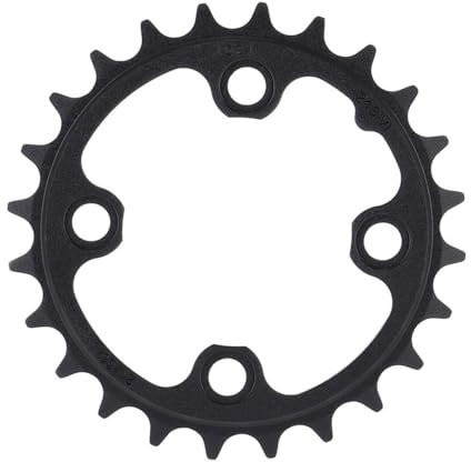 Truvativ Unisex – Erwachsene Kettenblatt Schutz MTB, schwarz, 24 Zähne