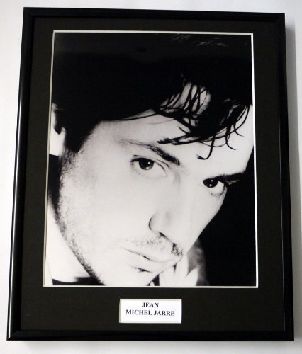 EC Jean Michel Jarre/Gerahmtes Foto