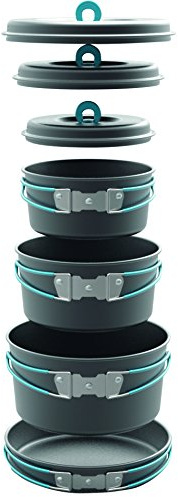 Highlander Vertex Family Cook Set - Black
