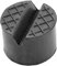 100x50mm mit V-Nut/Waffel Gummiauflage Gummi-Unterlage Auflage Wagen-Heber Hebebühne rund Auto Klotz Rangier-Wagenheber Puffer Reifen Reifenwechsel LKW Räder KFZ Tuning Zubehör