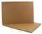 100x Kraftpapier-Karten Bogen A6 in Braun - 105 x 148 mm - Blanko Vintage Einladungs-Karten Postkarten aus Natur-Karton - 285 g/m² - ohne Falz