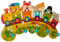 Hess Holzspielzeug 30296 Portemanteau en bois avec 5 crochets pour enfant Fait main 37 x 23 x 6,5 cm Multicolore Hess_30296